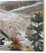 Dunns River Falls #1 Wood Print