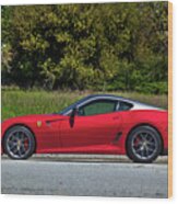 #ferrari #599gto #print #1 Wood Print