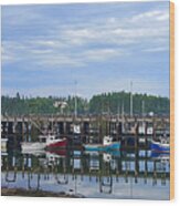 Fishing Boats - Beaver Harbour #2 Wood Print