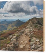 Franconia Ridge Trail - White Mountains New Hampshire #1 Wood Print