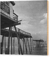 Frisco Pier #1 Wood Print