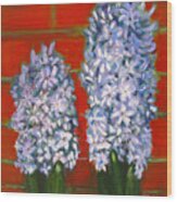 Hyacinths #1 Wood Print