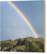 Irish Rainbow #1 Wood Print