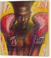 Jean-michel Basquiat #1 Wood Print