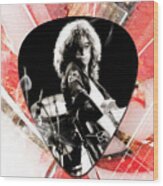Jimmy Page Led Zeppelin Art #1 Wood Print