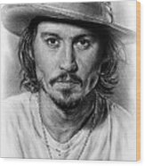 Johnny Depp #5 Wood Print