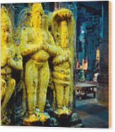 Meenakshi Temple Madurai India #1 Wood Print