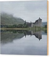 Mist At Kilchurn #1 Wood Print