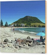 Mount Maunganui Beach 1 - Tauranga New Zealand #1 Wood Print