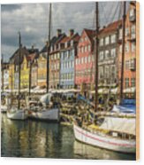 Nyhavn #1 Wood Print