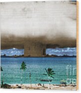 Operation Crossroads Baker, 1946 #1 Wood Print