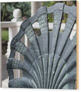 Patio Chair - Bermuda Wood Print