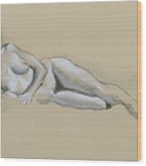 Reclining Nude 2 #1 Wood Print
