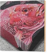 Red Snapper #2 Wood Print