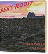 Robber's Roost California #1 Wood Print