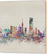 San Francisco Skyline #1 Wood Print