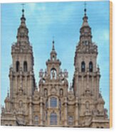 Santiago De Compostela Cathedral #1 Wood Print