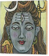 Shiva #1 Wood Print