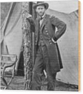 The Civil War. Ulysses S. Grant. 1864 Wood Print