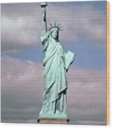 The Statue Of Liberty Wood Print