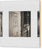 Triptych - Frank Lloyd Wright #1 Wood Print