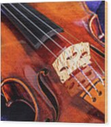103 .1841 Violin By Jean Baptiste Vuillaume Wood Print