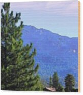 Idyllwild - Houses On The Hill #11 Wood Print