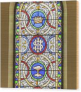Saint Anne's Windows #12 Wood Print