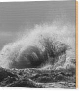 Lake Erie Waves #13 Wood Print