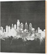 Philadelphia Pennsylvania Skyline #15 Wood Print