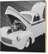 1941 Willys Coope Classic Car Photograph 1225.01 Wood Print