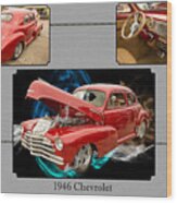 1946 Chevrolet Classic Car Photograph 6772.02 Wood Print