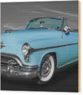 1952 Oldsmobile Convertible Wood Print