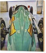 1956 Shroeder Roadster Tail Wood Print