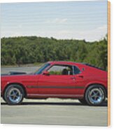 1969 Mustang Mach 1 Wood Print