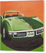 1971stingray-army Wood Print