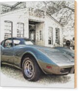 1976 Corvette Stingray Wood Print