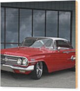 1960 Chevrolet Impala Wood Print