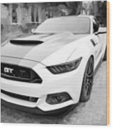 2017 Ford Gt Mustang 5.0 Wood Print
