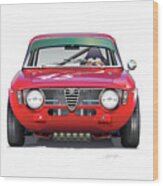 Alfa Romeo Gtv Illustration #1 Wood Print