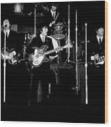 Beatles In Concert 1964 Wood Print