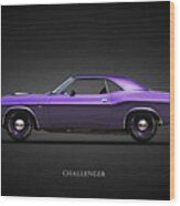 Dodge Challenger Wood Print