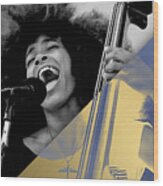 Esperanza Spalding Collection #2 Wood Print