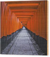 Fushimi Inari Taisha #2 Wood Print