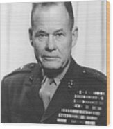 General Lewis Chesty Puller Wood Print