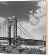 George Washington Bridge #2 Wood Print