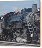 Grand Canyon Railway Baldwin Mikado 2-8-2 No 4960 Steam Locomotive Williams Arizona May 7 2011 #2 Wood Print