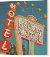 Holiday Motel, Las Vegas #1 Wood Print