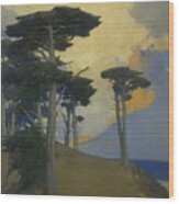 Monterey Cypress #2 Wood Print