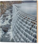 New Croton Dam #2 Wood Print